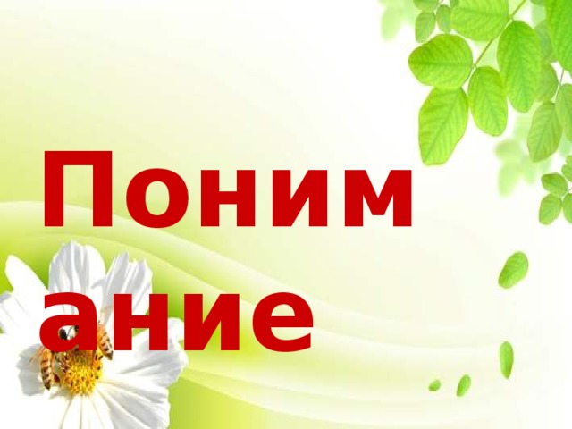 Понимание 