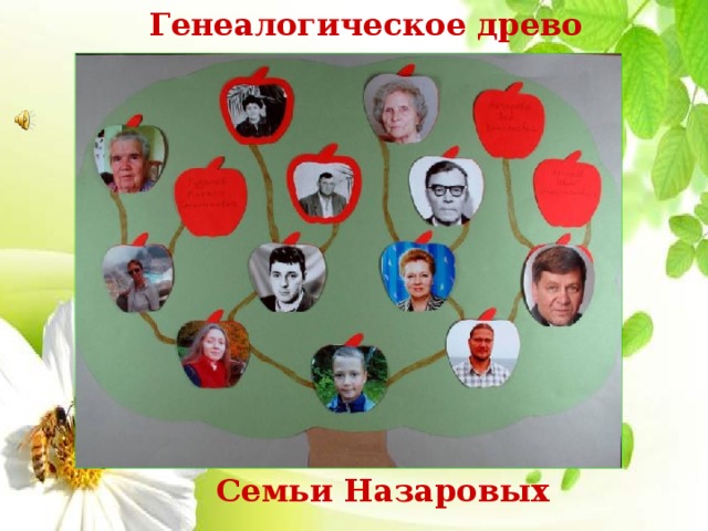 Генеалогическое древо Семьи Назаровых 