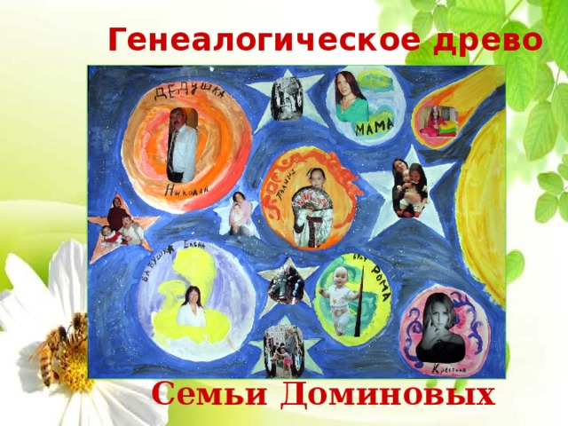 Генеалогическое древо Семьи Доминовых 