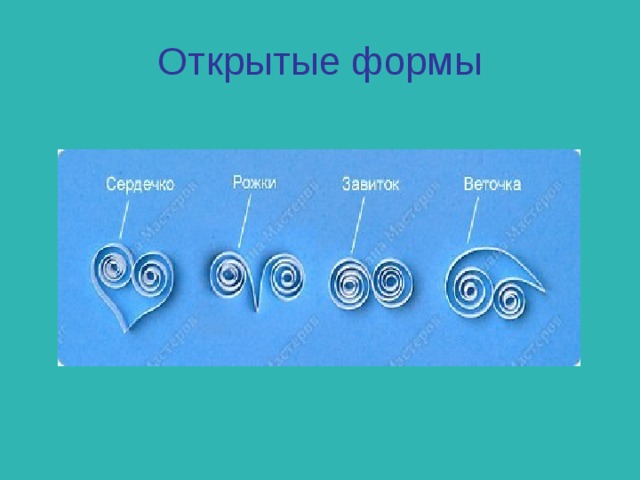 Открытые формы 