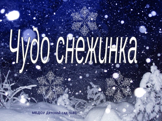 МБДОУ Детский сад №85 