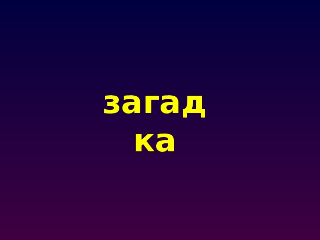 загадка 