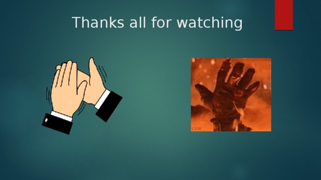 Thanks all for watching 