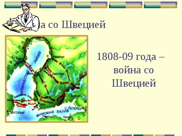 Война со Швецией 1808-09 года – война со Швецией 