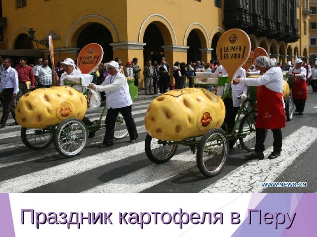 Праздник картофеля в Перу 