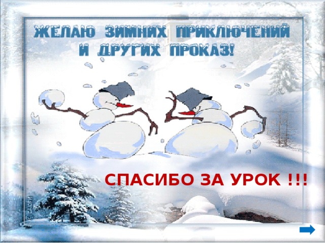 СПАСИБО ЗА УРОК !!! 
