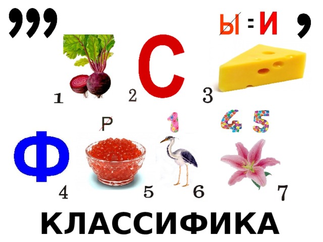 КЛАССИФИКАЦИЯ 