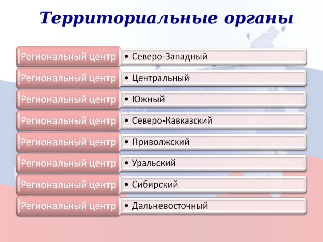 Территориальные органы 17 