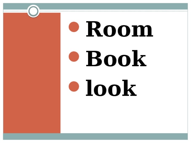 Room Book look 
