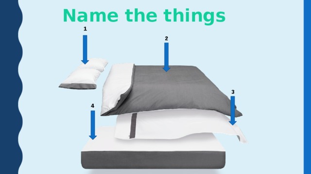 Name the things 1 2 3 4 