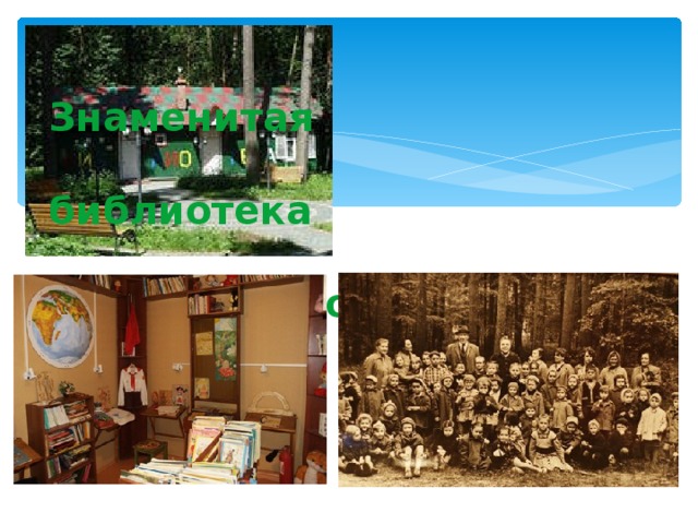    Знаменитая  библиотека  К.И.Чуковского        