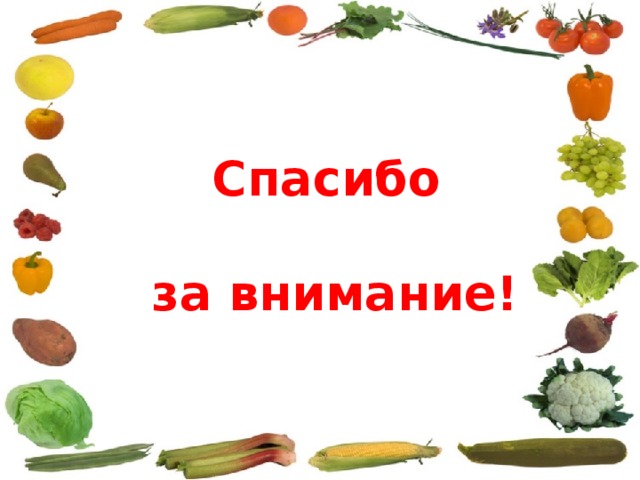 Спасибо  за внимание! 