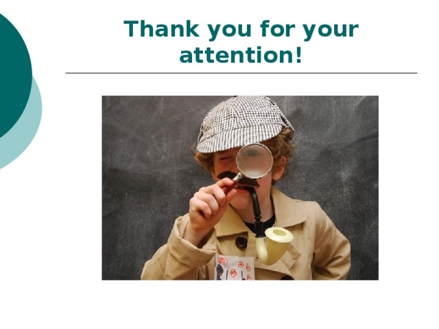 Thank you for your attention!