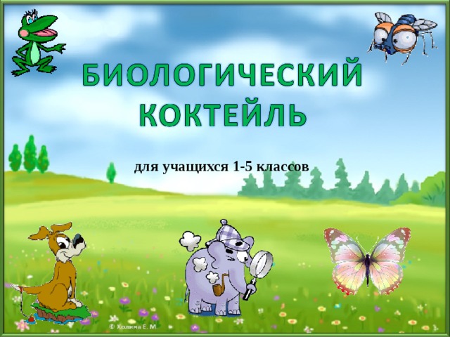 для учащихся 1-5 классов 