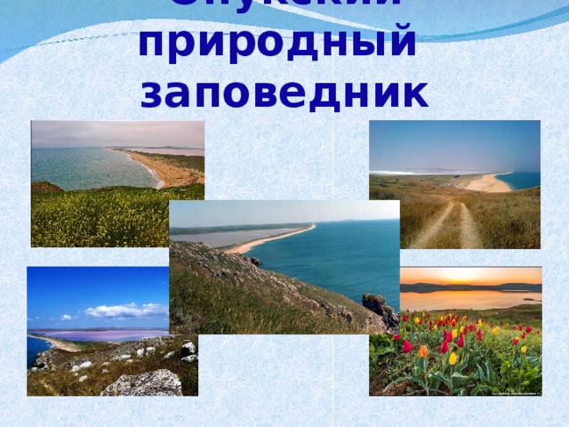 Опукский природный  заповедник 