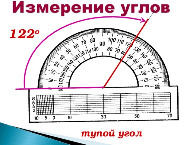 122 о тупой угол 