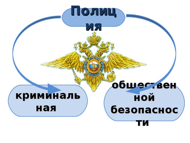        Полиция криминальная  общественной безопасности 