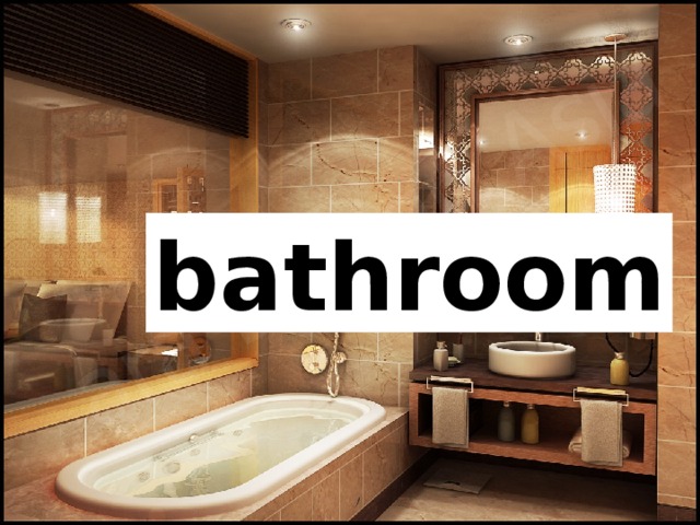  bath + room = ? bathroom 