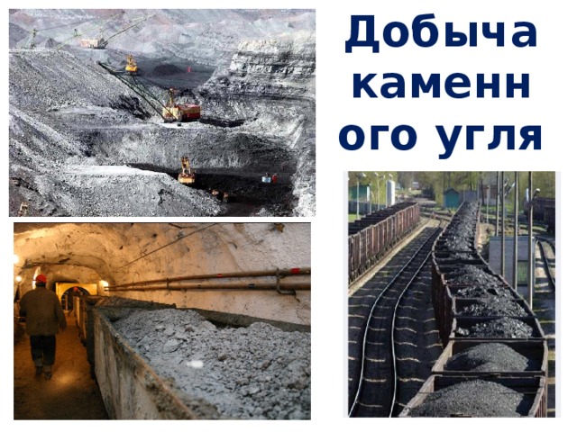 Добыча каменного угля 
