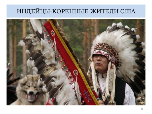 ИНДЕЙЦЫ-КОРЕННЫЕ ЖИТЕЛИ США  