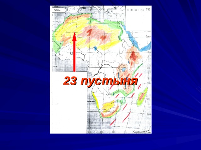 23 пустыня 