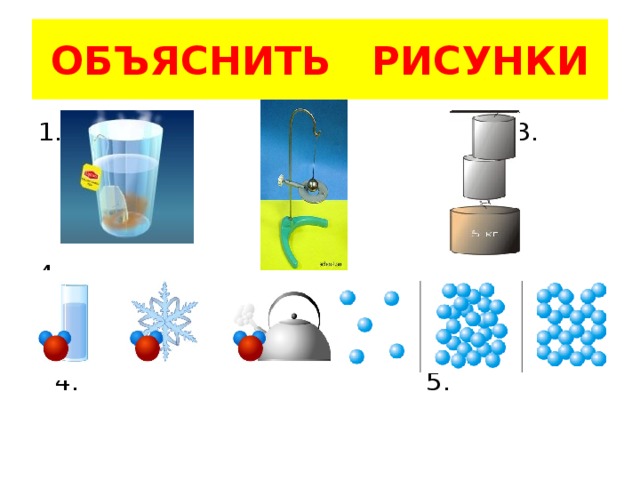 ОБЪЯСНИТЬ РИСУНКИ 1. 2. 3. 4.  4. 5. 