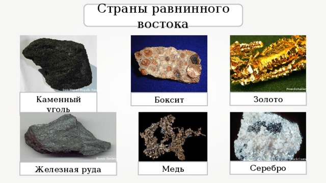 Страны равнинного востока Periodictableru Luis Miguel Bugallo Sánchez Каменный уголь Золото Боксит Eurico Zimbres Rock Currier Серебро Медь Железная руда 