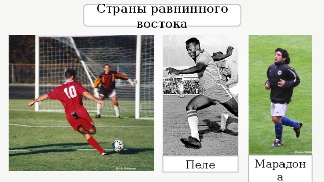 Страны равнинного востока Donna Hilton Марадона Пеле Rick Dikeman 