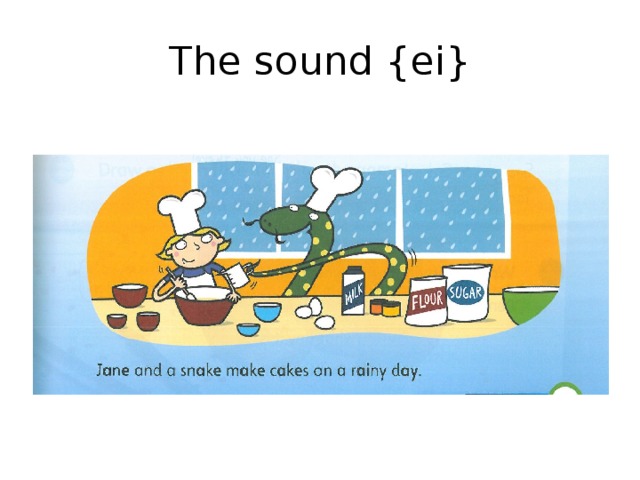 The sound {ei} 