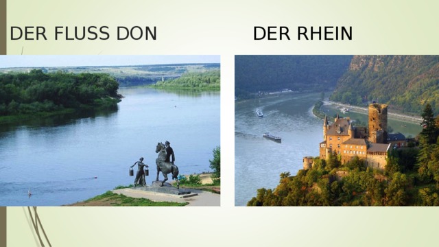 DER FLUSS DON DER RHEIN 