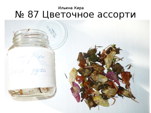 № 87 Цветочное ассорти Ильина Кира 