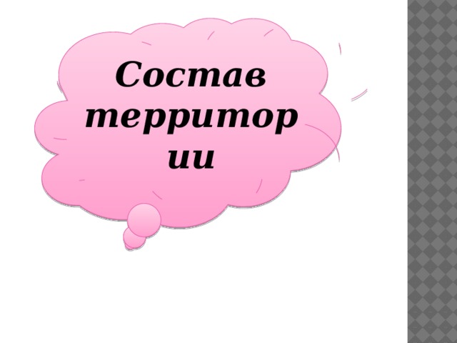 Состав территории 