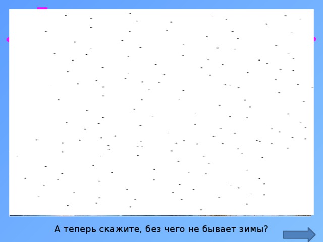 Дидактическая игра «Без чего не бывает зимы» http://turkey-info.ru/forum/haydi-konusalim/novogodnee-nastroenie-igrushki-elki-kostumi-interer-t1965912-180.html А теперь скажите, без чего не бывает зимы?  