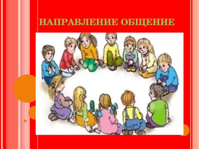 НАПРАВЛЕНИЕ ОБЩЕНИЕ 