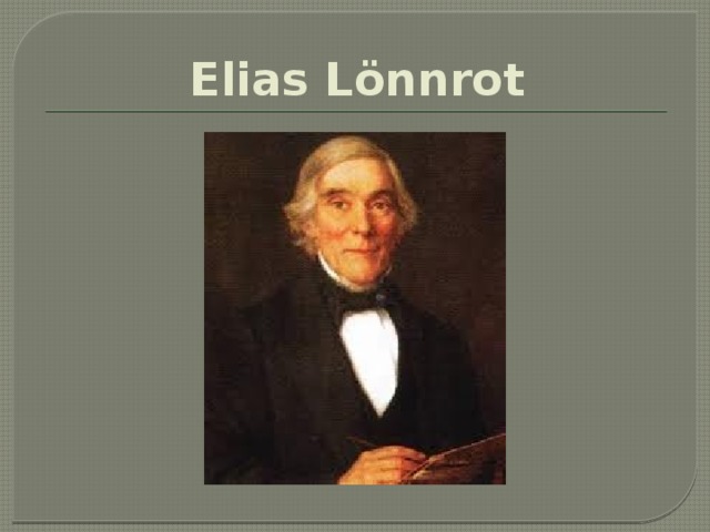 Elias Lönnrot 