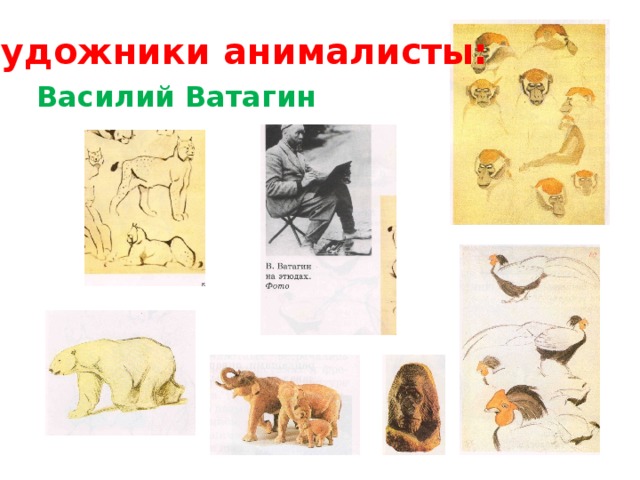 Художники анималисты: Василий Ватагин 