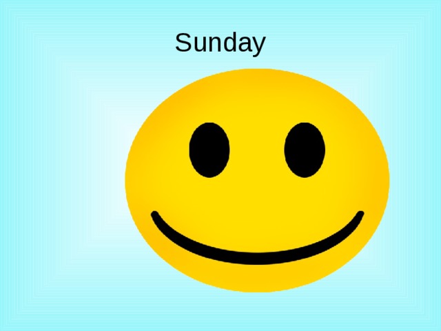 Sunday 
