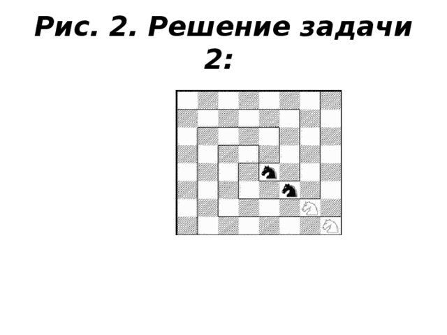 Рис. 2. Решение задачи 2:   