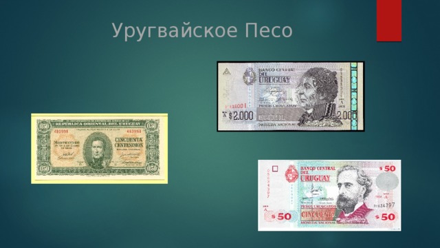 Уругвайское Песо 