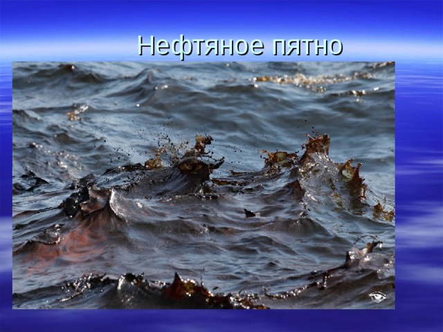  Нефтяное пятно 
