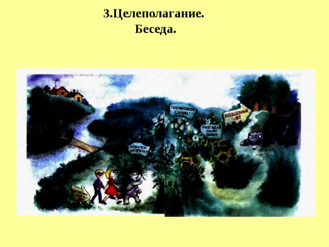3.Целеполагание.  Беседа.   