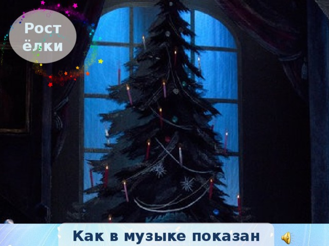 Рост ёлки Как в музыке показан рост ёлки?  