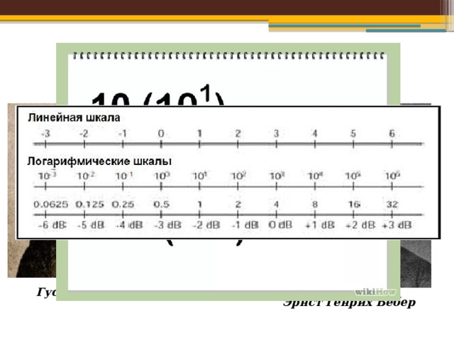 Густав Теодор Фехнер Эрнст Генрих Вебер 