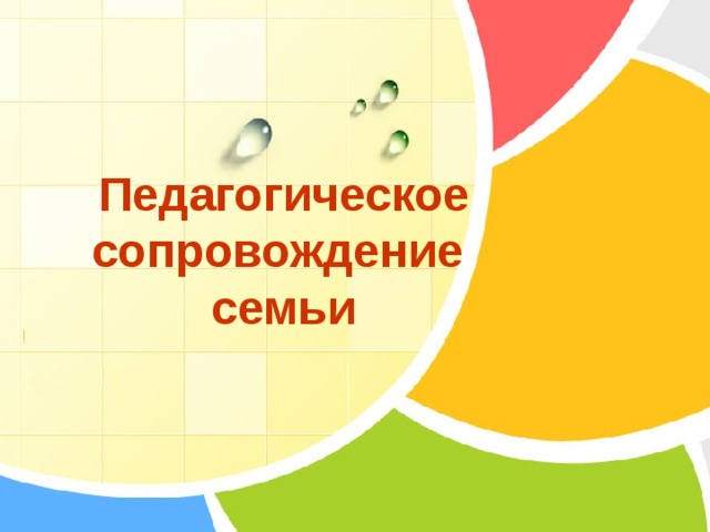 Педагогическое сопровождение семьи 