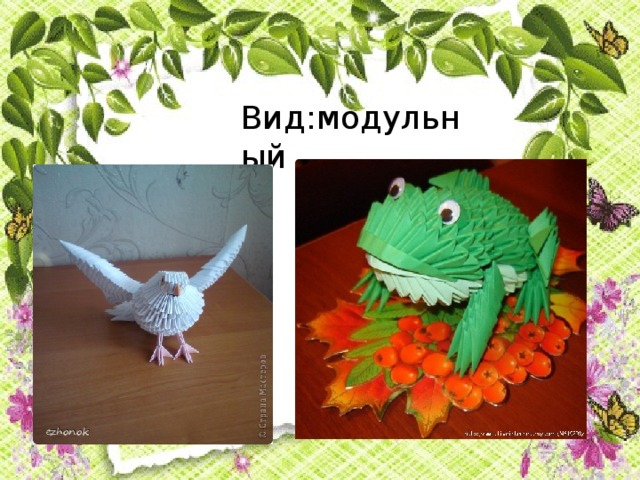 Вид:модульный 