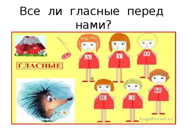 Все ли гласные перед нами? 
