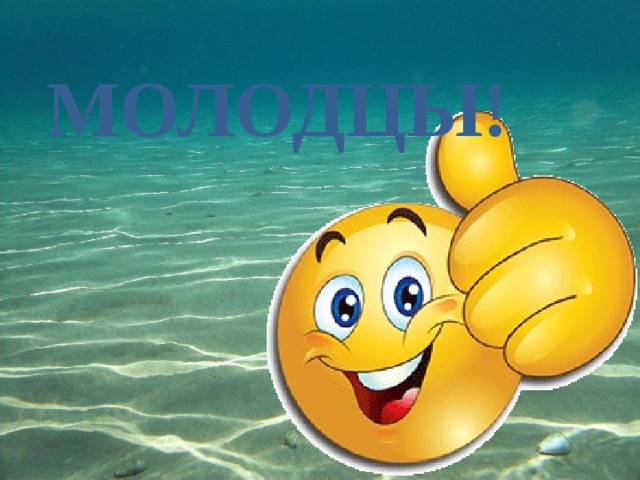МОЛОДЦЫ! 