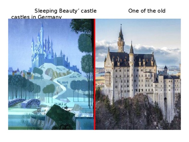  Sleeping Beauty’ castle One of the old castles in Germany 