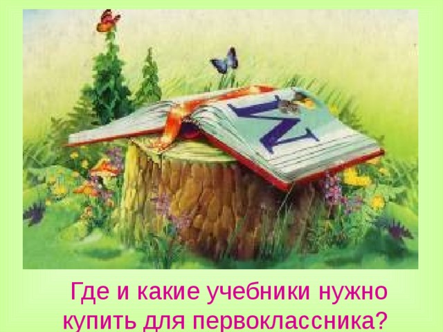 Где и какие учебники нужно купить для первоклассника?   