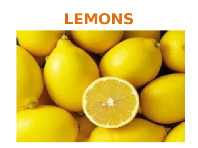 LEMONS 